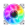 Wentylator do komputera GAMEMAX DUAL RING INFINITY WH White ARGB 120mm